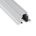 PERFILES SUPERIORES MOVE 2 METROS  - ANODIZADO PLATA Y NEGRO