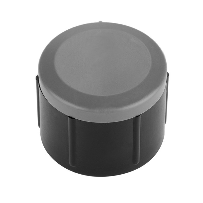 TAPÓN ANTIDESLIZANTE. PLÁSTICO. PARA PATA DE MESA. NEGRO. DIÁMETRO 36MM