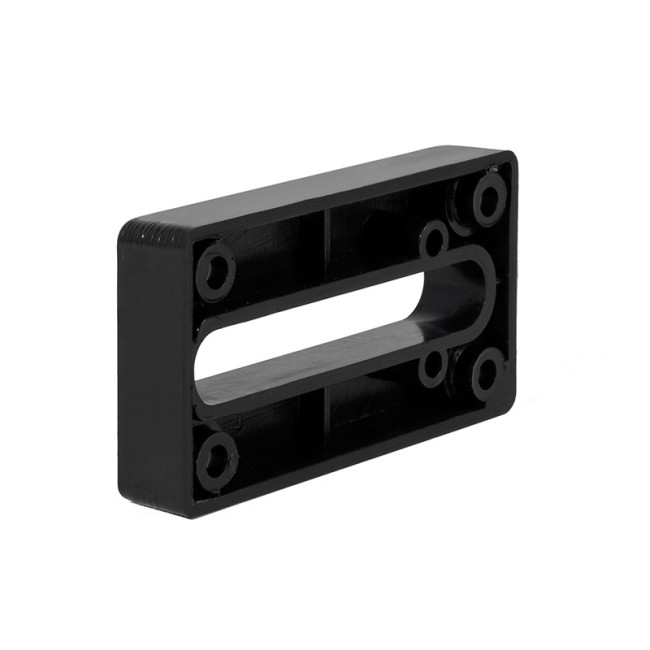 PIEZA DE BLOQUEO. NYLON. NEGRO. PARA EXTENSIÓN DE MESAS. MECANISMO GUIADOR OCULTO. APERTURA MÍNIMA 650MM - ATIM