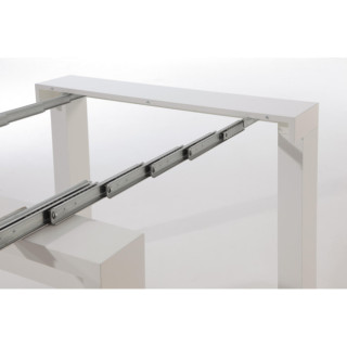 GUÍA MESA EXTENSIBLE ALTURA 36MM. BIDIRECCIONAL. ACERO ZINCADO 2