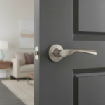 MANIVELA CON ROSETA INOX304. MODELO  ZEUS. d53.