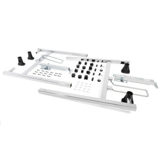 BASTIDOR PLEGABLE FLEXO.3 H710 CROMO TABLERO MINIMO DE 700X800MM. APILABLE.