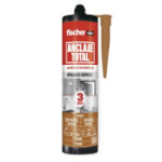 ADHESIVO TURBO ANCLAJE TOTAL MRRON 290ml FISCHER 3seg 600Kg/m2 SECADO 8min