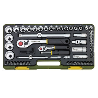 ESTUCHE INDUSTRIAL PROXXON 65pcs 1/2-1/4 2223286