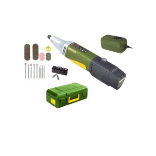 TALADRO RECTIFICADOR A BATERÍA IBS/A + LI/A + LG/A. 10,8 V. LI-ION. KIT CON 34 ACCESORIOS. VELOCIDAD 7.000-23.000 RPM. L