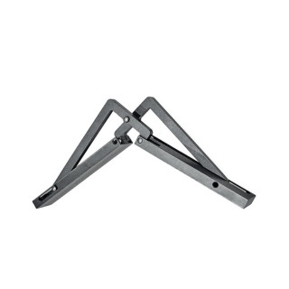 JUEGO BISAGRA ABATIBLE PARA CRISTAL 12mm