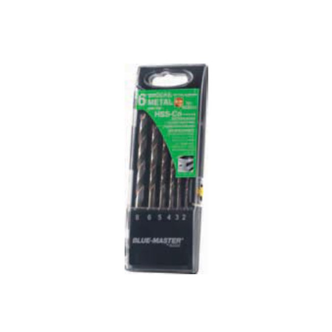 ESTUCHE DE BROCAS. HSS-CO. PARA METAL. ACERO HSS-CO - BLUE MASTER