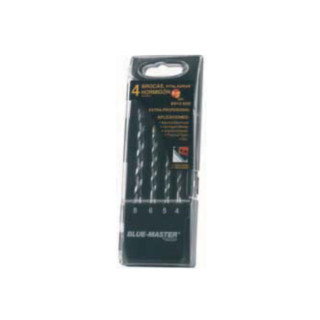 ESTUCHE BROCAS WIDIA S.NEGRA 4P 4-8mm. 4-5-6-8mm