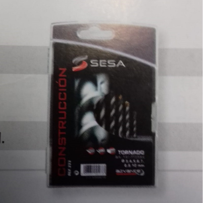 ESTUCHE DE BROCAS. NEGRA 7. WIDIA. 7 POSICIONES. NEGRO - BLUE MASTER