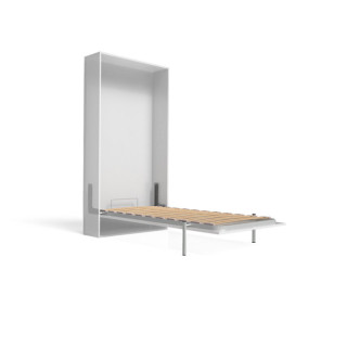 SOMIER VERTICAL 105X190 GRIS C/PATAS  (PLACAS,ELEVADORES Y MUEBLE NO INCLUIDOS)