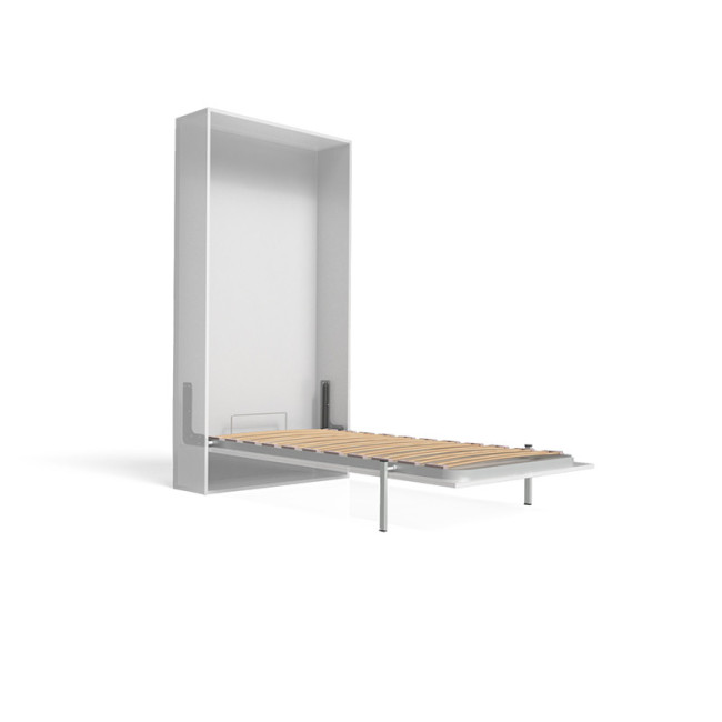 SOMIER VERTICAL 105X190 GRIS C/PATAS  (PLACAS,ELEVADORES Y MUEBLE NO INCLUIDOS)