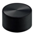 PASADOR DE SUELO IN.17.604. ACERO INOXIDABLE EN 1.4301. INOX SATINADO / NEGRO MATE. DIÁMETRO 50MM. CIERRE DE SEGURIDAD.