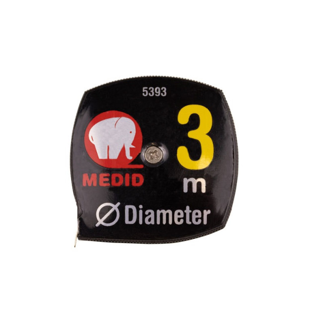 FLEXÓMETRO EXTRAPLANO. LONGITUD 3M. MÉTRICO. CONVERSIÓN A DIÁMETRO