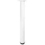 PATA DE MESA REGULABLE VIGO Ø60 H710 - BLANCO, NEGRO, GRIS Y CROMO