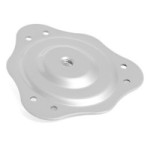 PATA DE MESA REGULABLE VIGO Ø60 H710 - BLANCO, NEGRO, GRIS Y CROMO