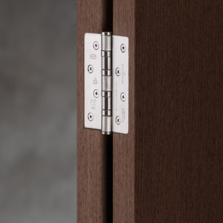 BISAGRA DE SEGURIDAD CON 4 RODAMIENTOS. 80x125mm. INOXIDABLE. SATINADO. IN.050.20.S.R.ECO 2