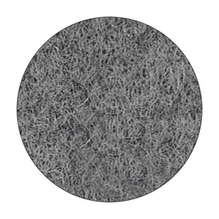 FIELTRO ADHESIVO REDONDO GRIS