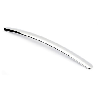 TIRADOR DE ALUMINIO DE 35,8 CM DE LARGO. 32CM DISTANCIA ENTRE AGUJEROS. ACABADO CROMO