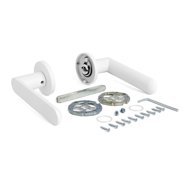 JUEGO DE MANIVELAS CON ROSETA... JUEGO DE MANIVELAS CON ROSETA...