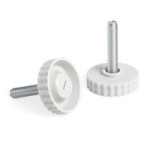 PIE NIVELADOR TAMEN Ø40 M8x40 GRIS