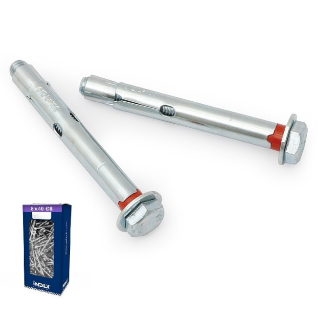 BOX ANCLAJE METALICO CH-TORNILLO HEXAGONAL 6.8 CINCADO