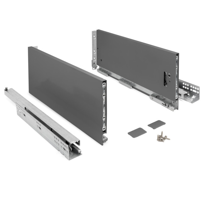 CAJON QUBE EXTRACCIÓN TOTAL ANTRACITA