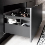 CAJON QUBE EXTRACCIÓN TOTAL ANTRACITA