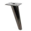 PATA METÁLICA MODELO COV H180 NEGRO MATE / NÍQUEL MATE PATA METÁLICA MODELO COV H180 NEGRO MATE / NÍQUEL MATE