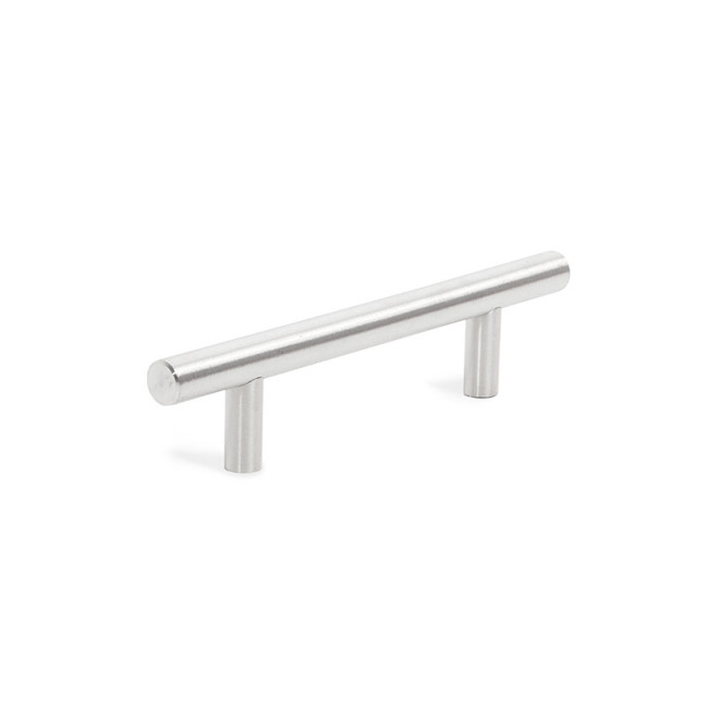 TIRADOR PARA ARMARIO O CAJÓN DE ACERO INOXIDABLE. ACABADO INOX MATE. MODELO PIREO