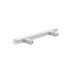 TIRADOR PARA ARMARIO O CAJÓN DE ACERO INOXIDABLE. ACABADO INOX MATE. MODELO PIREO