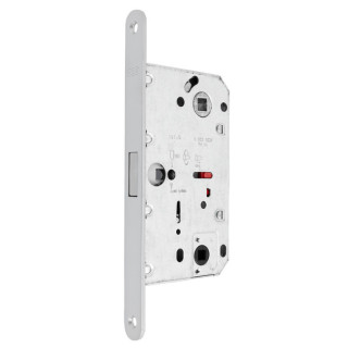 PICAPORTE MAGNETICO POLARIS 2XT E50 BAÑO. CROMO SATINADO. FRONTAL 18X196MM CUADRADILLO 6X6 Y 8X8MM. 2