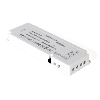 TRANSFORMADOR 6VIAS 60W 24V DC IP20 MAX 48W POR VIA 168*60*22 2