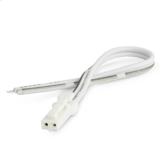 CABLE DE CONEXIÓN JST MACHO-CABLE. JST MACHO. 2 VÍAS. PLÁSTICO BLANCO. LONGITUD 12 CM