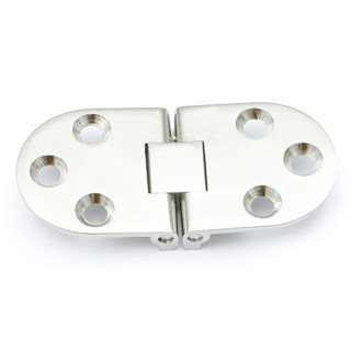 BISAGRA LATON NIQUEL 65/80 CON FRENO ACABADO NIQUEL