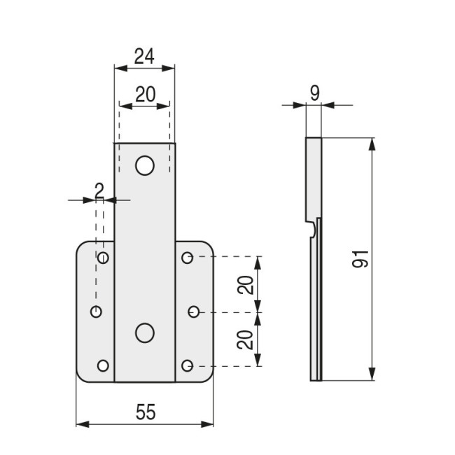 CAJETIN E20 ZINCADO PARA RESORTE COMPAS  PARA RESORTE COMPAS CORTO Y LARGO.