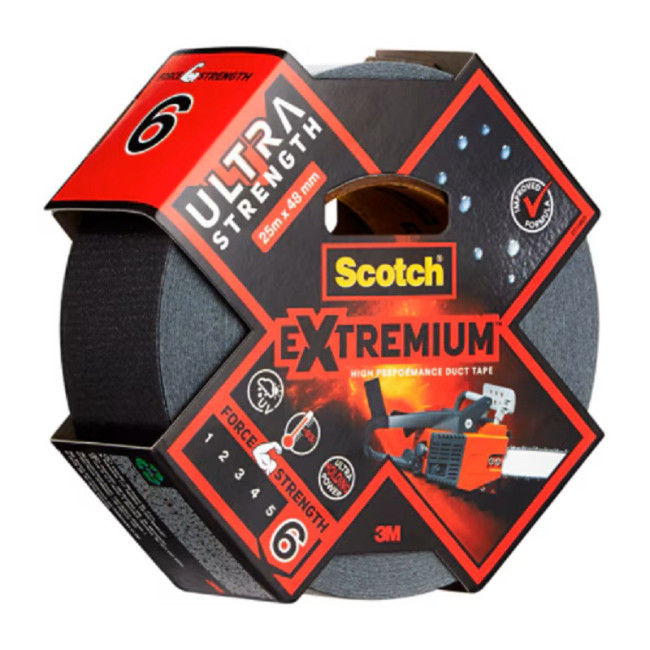 CINTA AMERICANA ULTRA SCOTCH 48mmX25m EXTREMIUM DCUT ULTRA FUERTE