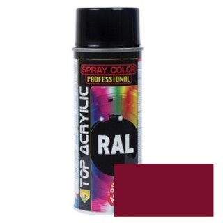 SPRAY ACRILICO ROJO/PURPURA RAL-3004 400ml