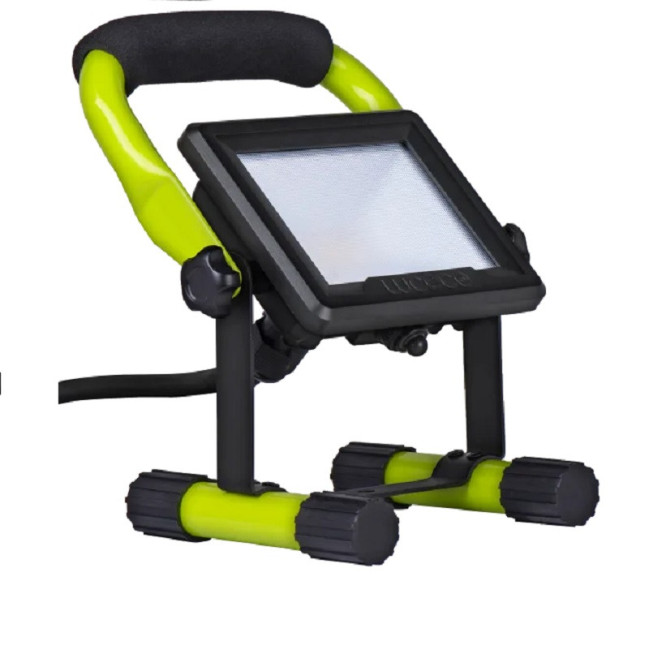 FOCO PORTÁTIL LED. 50 W. 4000 LM. 5000K. IP65. CABLE 1,5 M SCHUKO - LUCECO