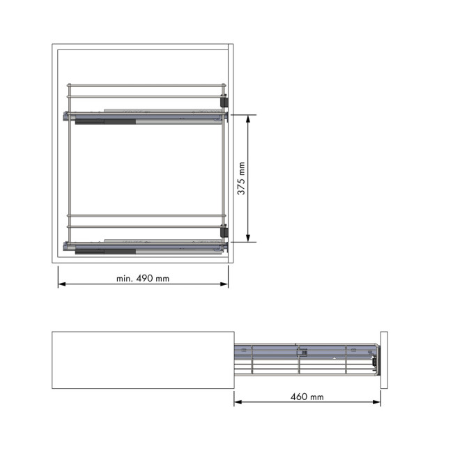 MÓDULO BOTELLERO CLASSIC EXTRAÍBLE -...