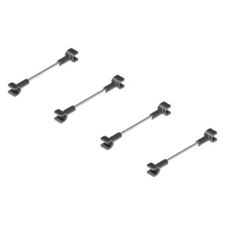 JUEGO 4 SEPARADORES CLASSIC M150 CROMO