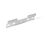 PLACA DOBLE PARA COLGADOR SPIDER. ACERO. ZINCADO. SISTEMA DE ENSAMBLE EXCÉNTRICO DIÁMETRO 35MM MM. UNI 10768. RESISTENCI