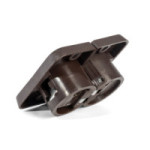 BISAGRA INVISIBLE KIRMA MARRÓN, NEGRO, GRIS PARA MESA PLEGABLE