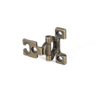 BISAGRA ESTILO IGOA SIN REMATE GRIS RAL/ORO VIEJO 2