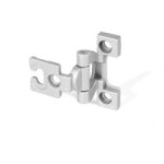 BISAGRA ESTILO IGOA SIN REMATE GRIS RAL/ORO VIEJO