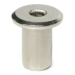 TUBO CONJUNTO UNION M6 CEGAS NEGRO / NÍQUEL