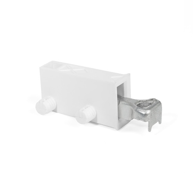 COLGADOR SCARPI-5 SCARPI-5. MONTAJE DIRECTO. REGULABLE. BLANCO. ACERO PLÁSTICO. ROSCA M10 - INDAUX