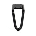 PATA METÁLICA VICTORIA H100/H120 ACABADO NEGRO MATE