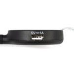 LÁMPARA FLEXO LED TOUCH 2USB-A/C. 4000K. 24V. 2 PUERTOS USB-A/C. PLÁSTICO