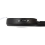 LÁMPARA FLEXO LED TOUCH 2USB-A/C. 4000K. 24V. 2 PUERTOS USB-A/C. PLÁSTICO