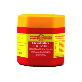 POLVO DECAPANTE PARA METAL FX 6103. PARA SOLDADURA FUERTE. ALEACIONES DE PLATA. EN BOTE. 200G